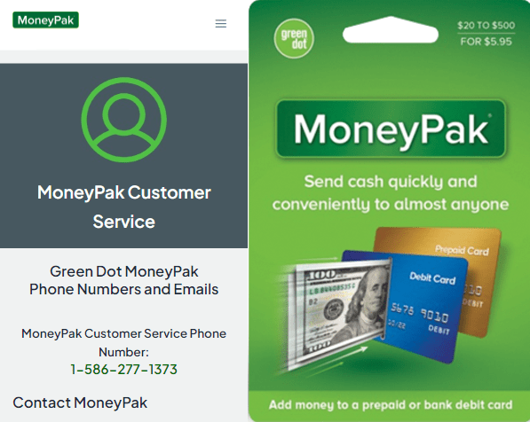 MoneyPak Customer Service Support page and phone number MoneyPak Customer Service Support page and phone number